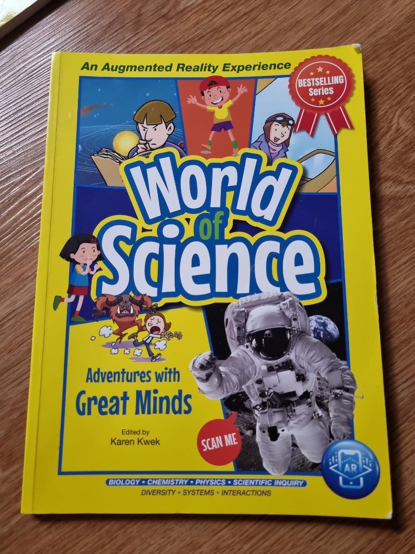 World of Science with AR (Set 1 and 2), Hobbies & Toys, Books