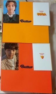 WTS BTS BUTTER  ALBUM PHOTOCARD JIN SUGA V