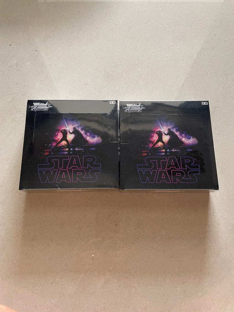 WTS Weiss Schwarz TCG Star Wars Comeback Booster Box, Hobbies & Toys, Toys  & Games on Carousell