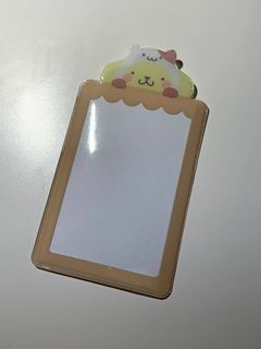 (wts/lfb) duckyworld pompompurin photocard holder