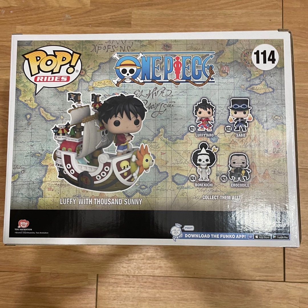 Pop N 111 - Rides - One Piece - Luffy With Going Merry - POP » ONE