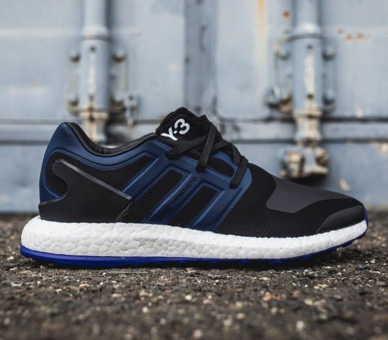 Y 3 Pure Boost Yohji Yamamoto Adidas Y3 Men s Fashion Footwear Sneakers on Carousell