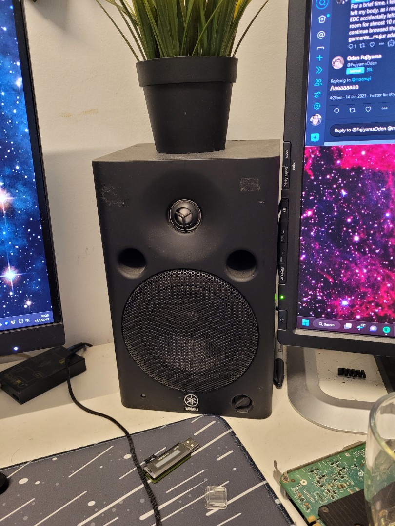 Yamaha MSP5 Studio Monitors, Audio, Soundbars, Speakers & Amplifiers on  Carousell