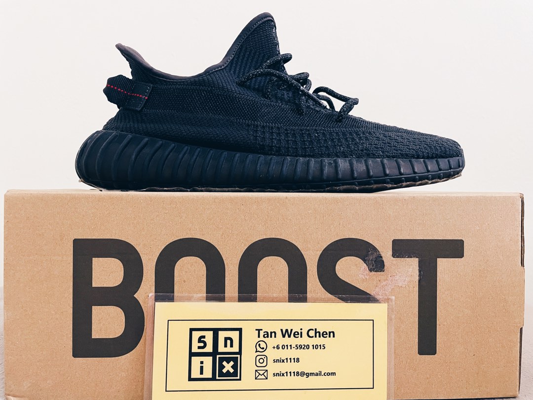 Yeezy 350 v2 online black precio