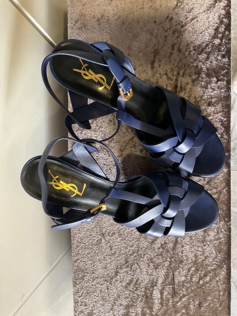 Ysl signature heels best sale