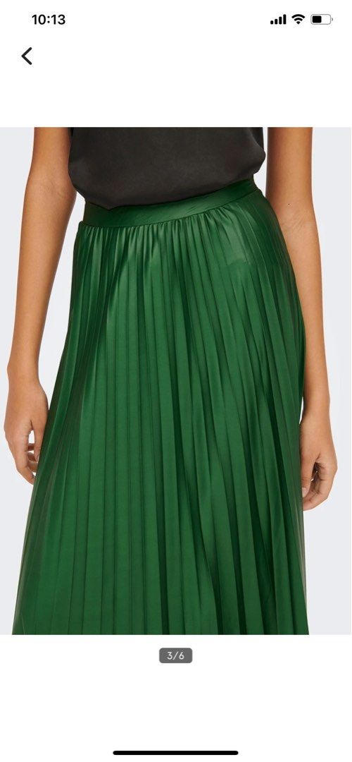 Zalora midi pleated skirt Women s Fashion Bottoms Skirts on