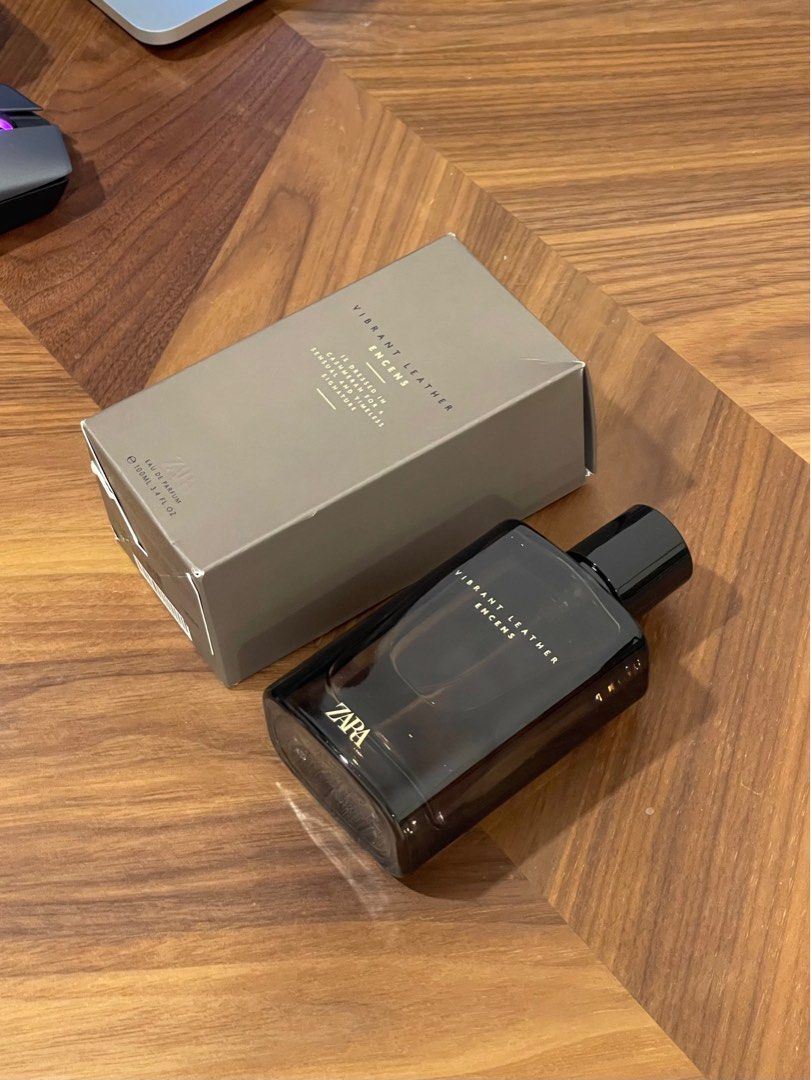 vibrant leather encens zara