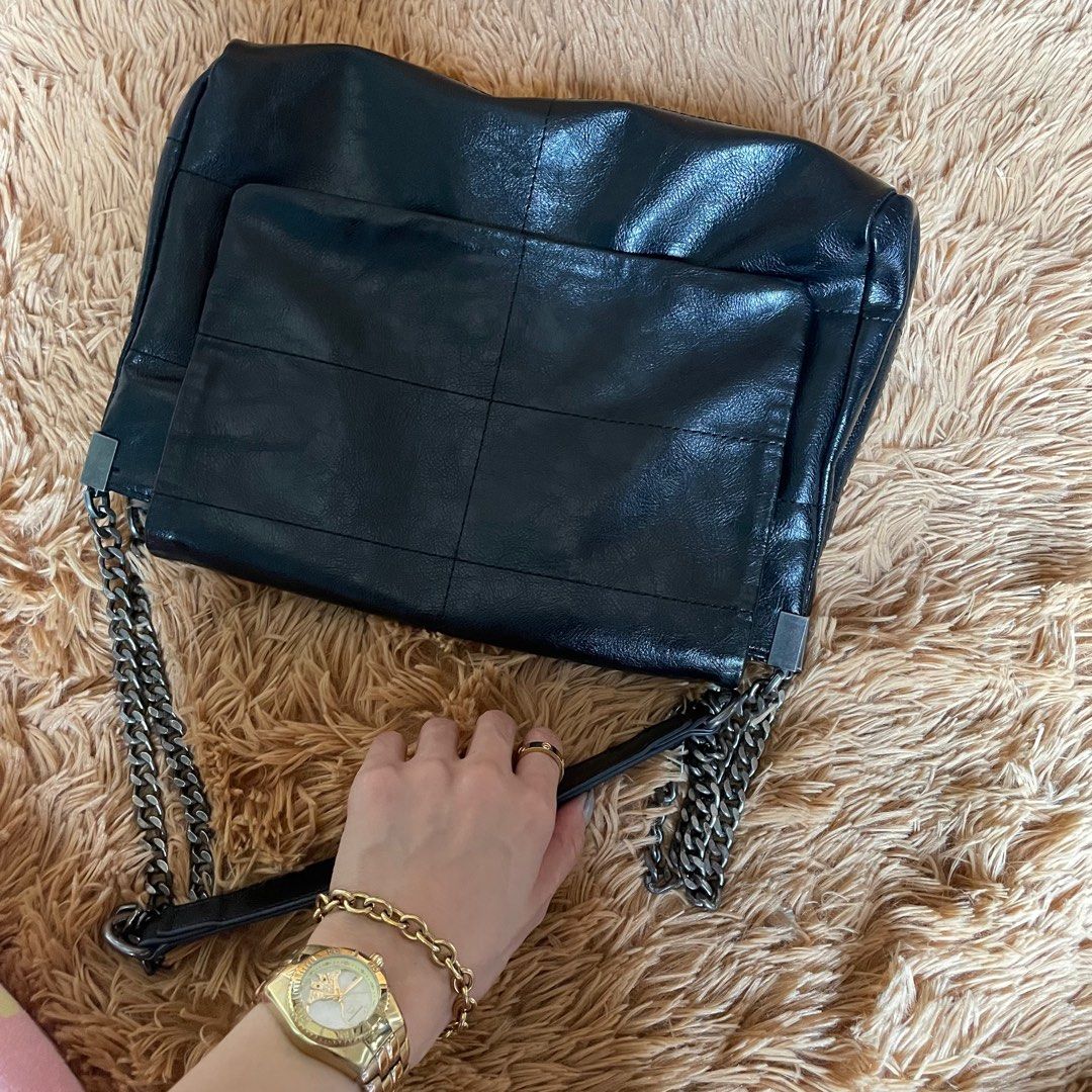 Zara, Bags, Zara Rock Style Flap Shoulder Bag