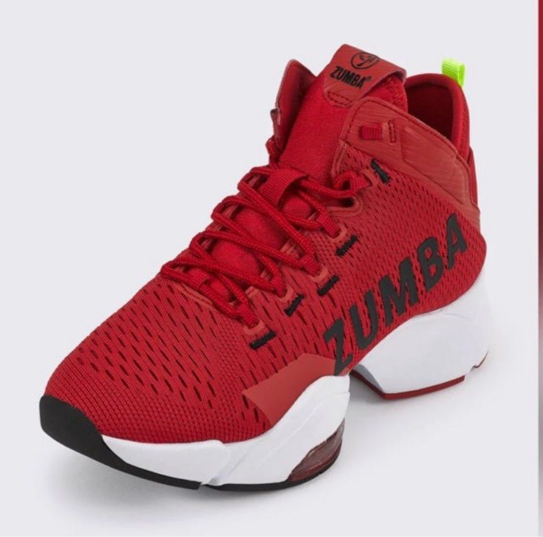 Red zumba clearance shoes