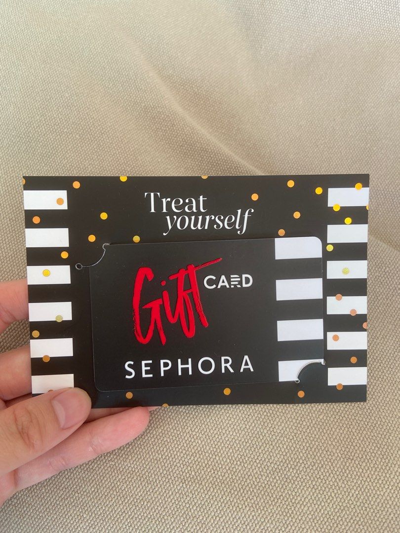 $100 Sephora Gift Card Tickets Vouchers Vouchers on Carousell