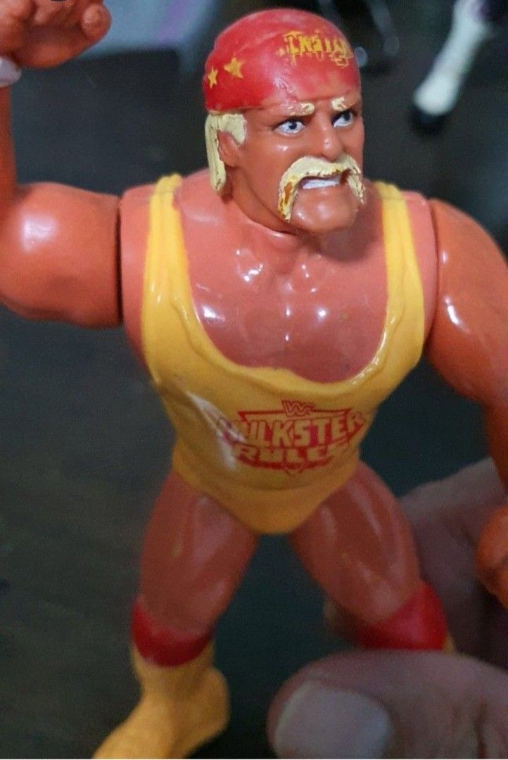 7 Vintage Wrestling Figures, Hobbies & Toys, Toys & Games on Carousell