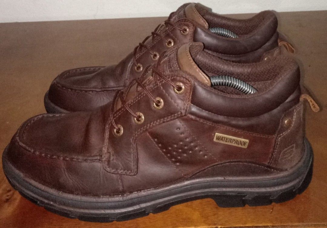 Skechers relaxed fit segment melego men's waterproof chukka boots outlet
