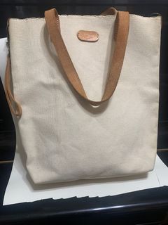 厚磅帆布設計款托特包（泰國購入）