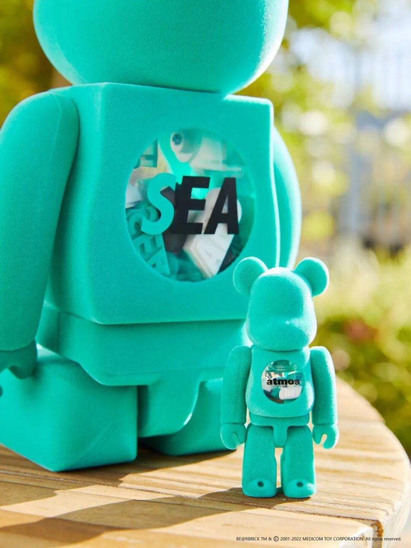 BE@RBRICK atmos × WIND AND SEA-