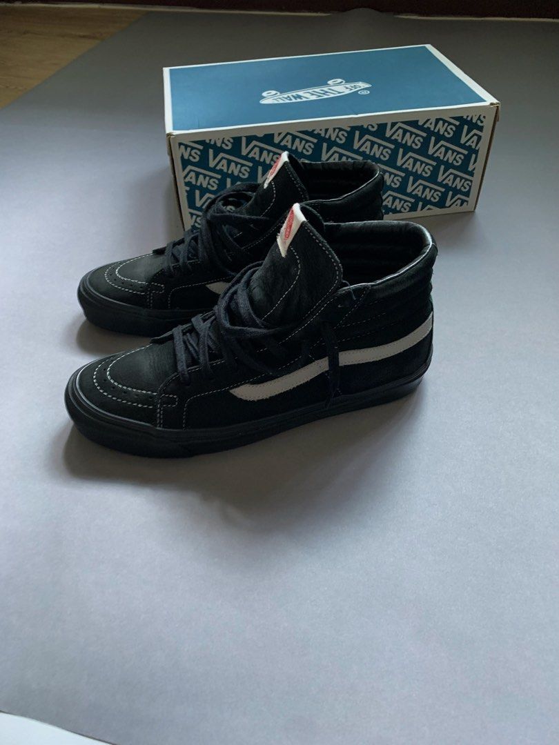 Vans vault og sk8 outlet hi lx black ash