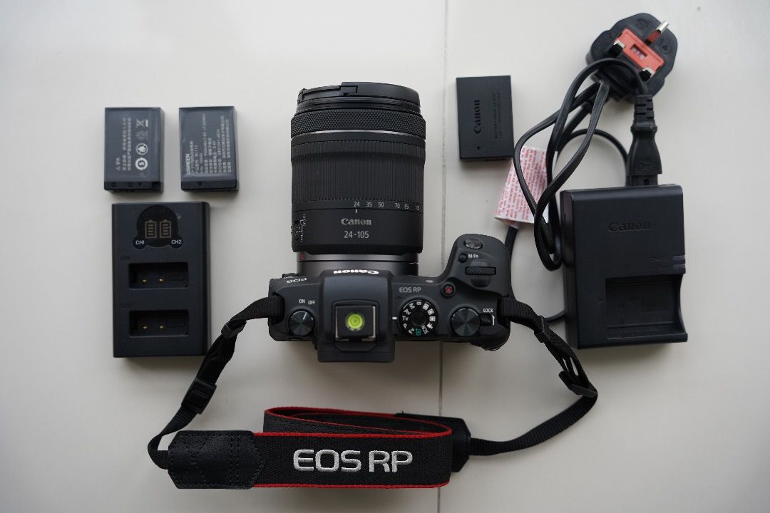 行貨Canon EOS RP 無反相機連RF 24-105mm F4-7.1 IS STM 鏡頭送2粒電池