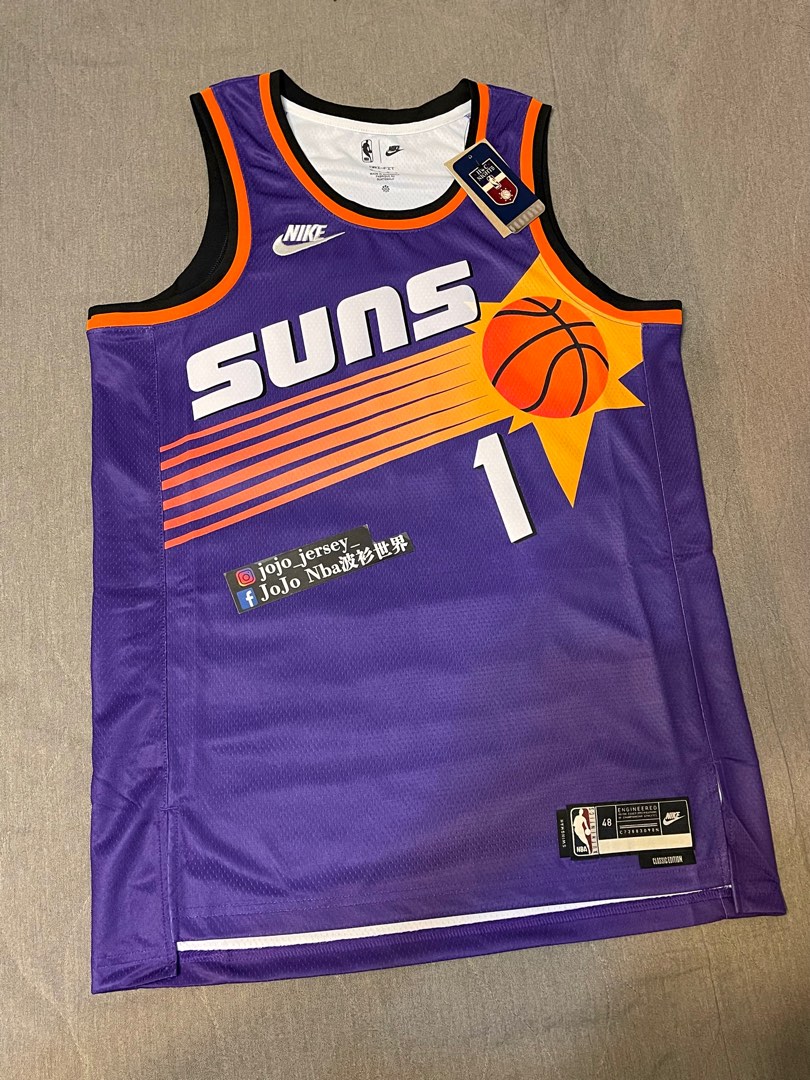 Nike NBA Phoenix Suns Devin Booker 21-22 City SW swingman jersey