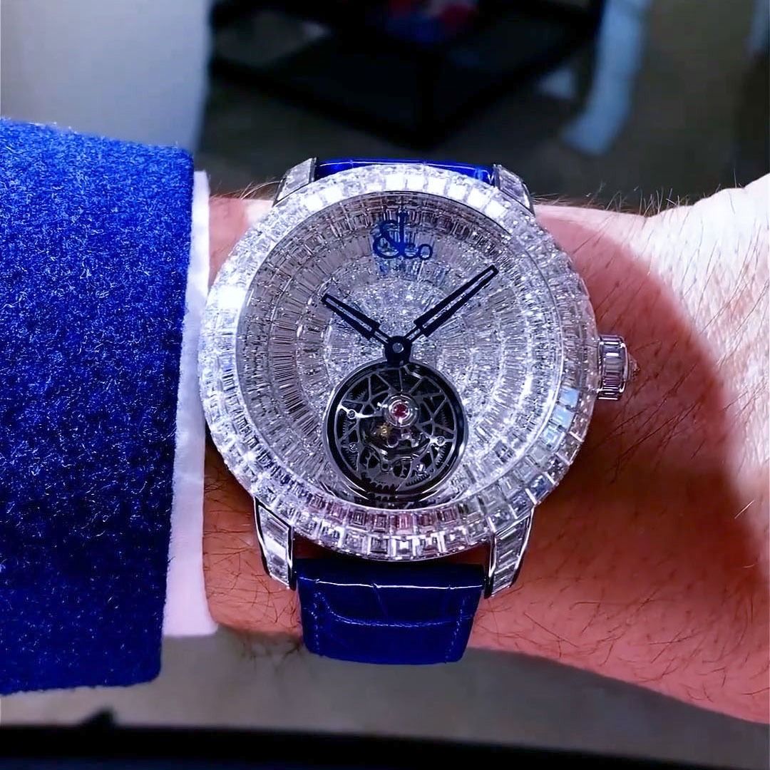 jacob and co caviar tourbillon full baguette price