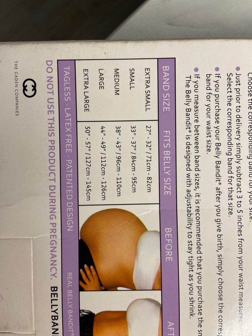 Abdominal Binder S belly bandit bff shrink tighten and control, Babies & Kids, Maternity Care