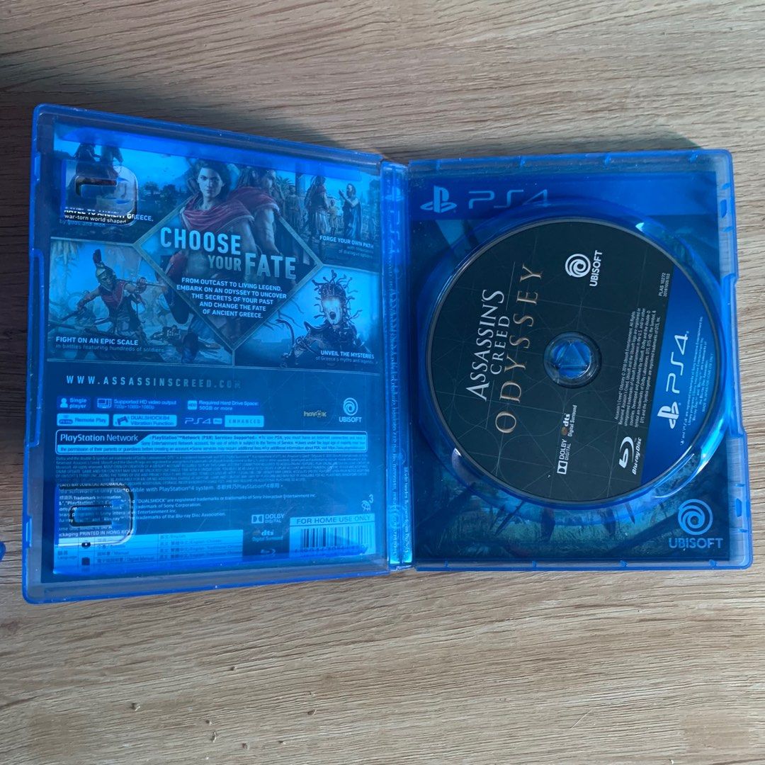 AC Odyssey PS4, Video Gaming, Video Games, PlayStation on Carousell