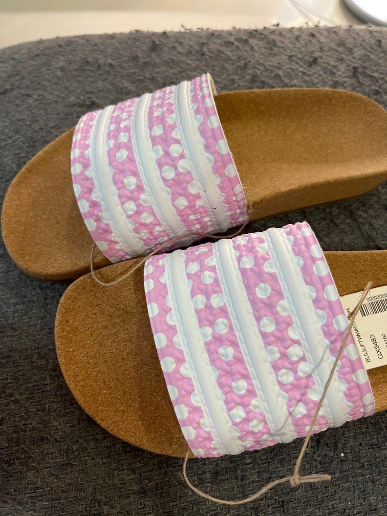 Adilette cork slipper sales