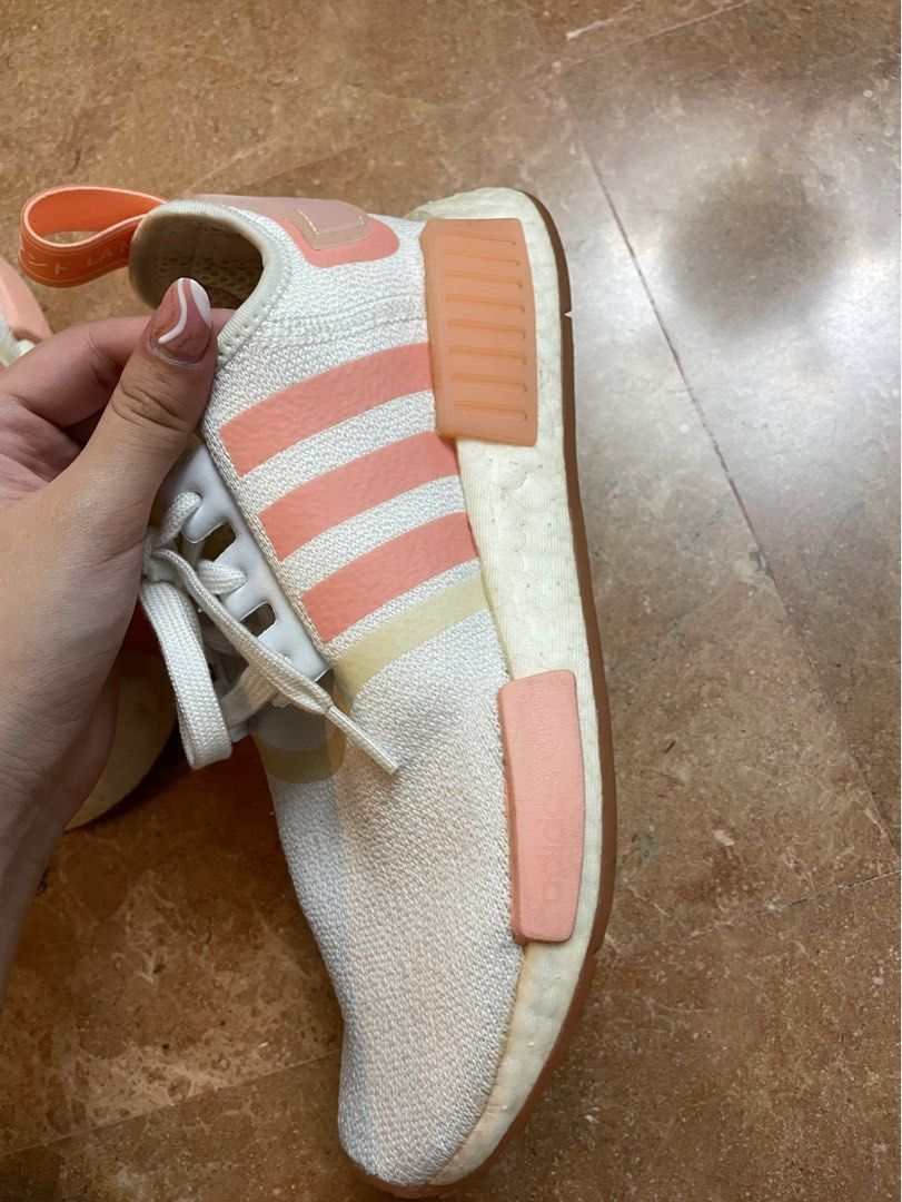 Originals nmd r1  on sale women's cloud white/talc/icey pink