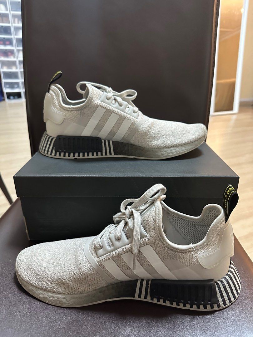 Bundle Adidas NMD R1 Metal Grey Metallic Blue Boost Men s