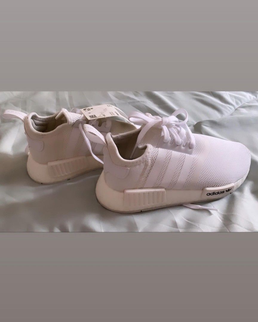 Adidas NMD R1 White, kid's shoes, brand new, Babies u0026 Kids, Babies u0026 Kids  Fashion on Carousell