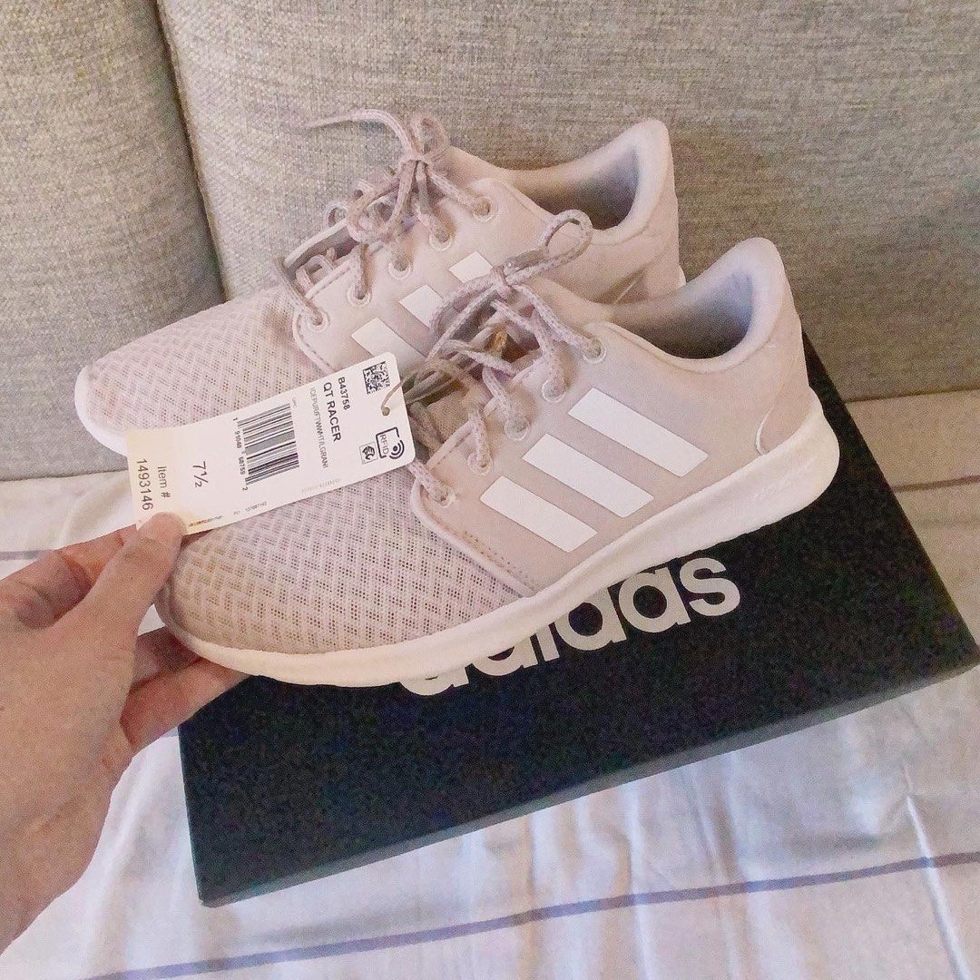 Adidas QT Racer women Cloudfoam Running shoes Ice purple