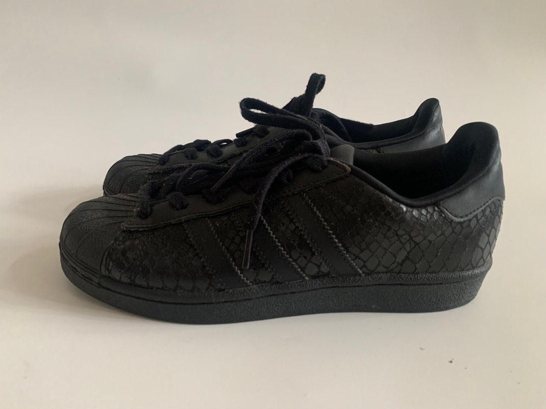 Adidas Superstar Skin Texture Black