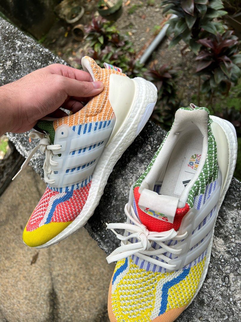 Adidas Ultraboost 5.0 DNA (Love Unites), Men's Fashion, Footwear, Sneakers  on Carousell