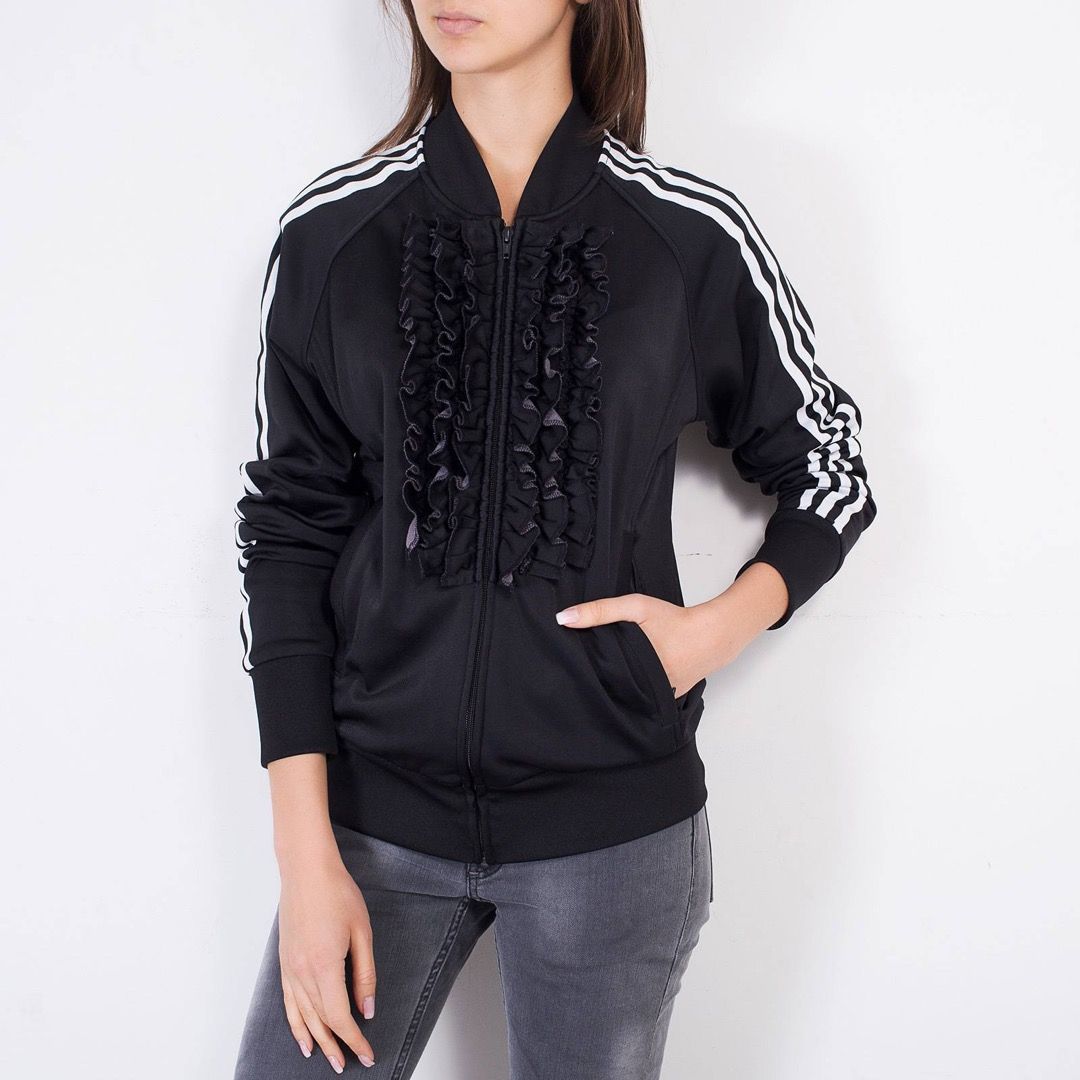 Adidas ruffle track jacket 2025