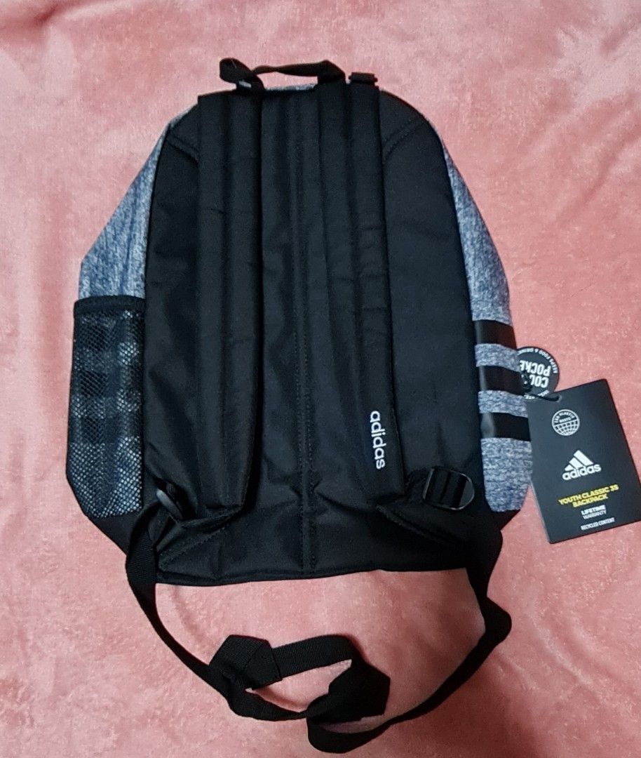 Adidas youth online classic 3s backpack