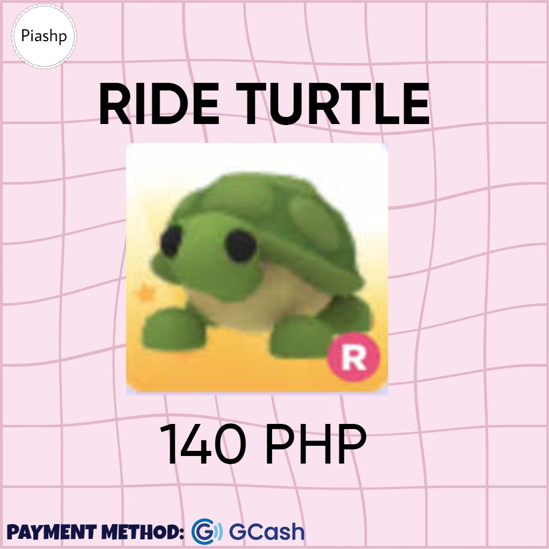 ADOPT ME RIDE TURTLE!, Everything Else, Others on Carousell