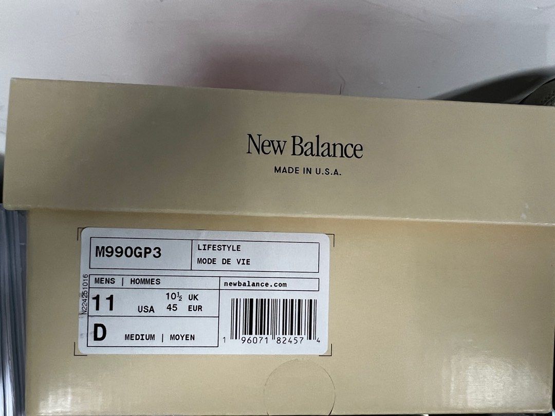 Aime Leon Dore New balance M990GP3 990GP3 US 11, 男裝, 鞋, 波鞋