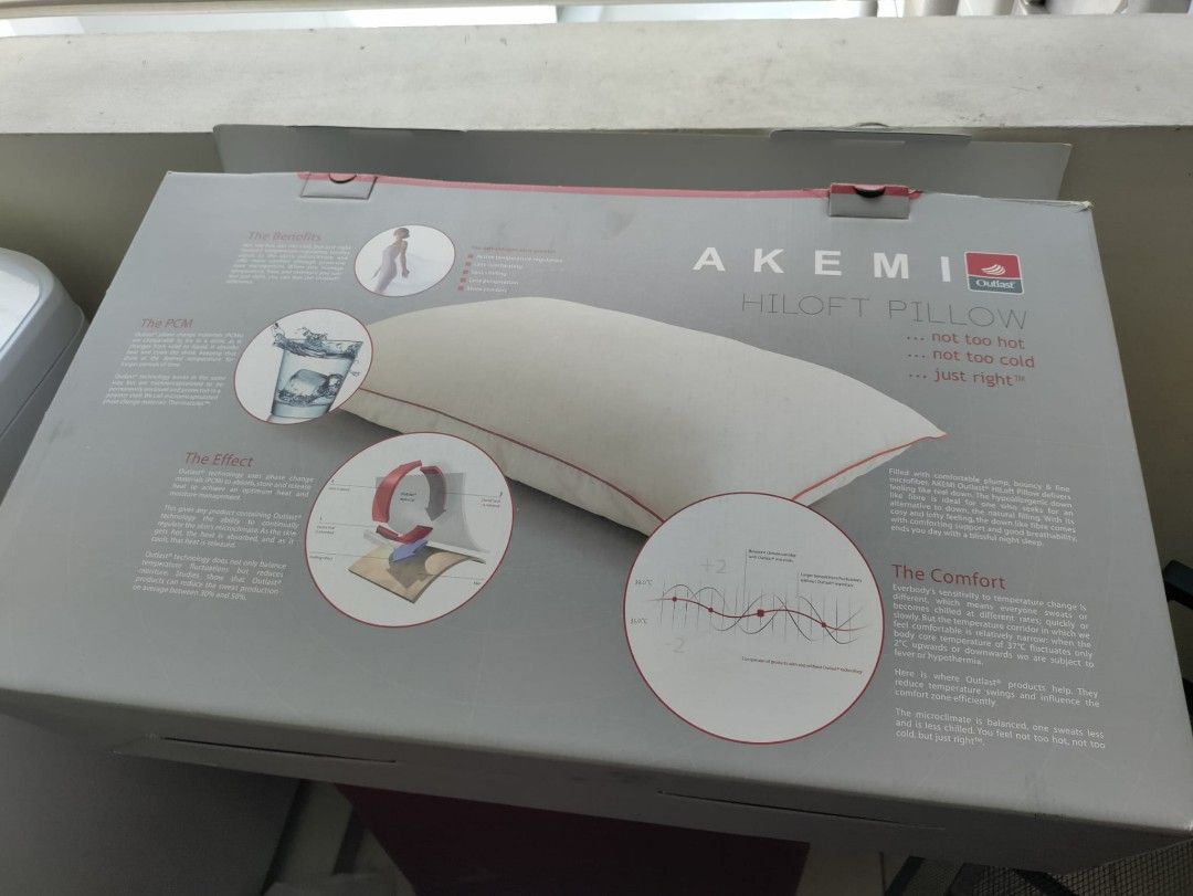 Akemi pillow, Furniture & Home Living, Bedding & Towels on Carousell