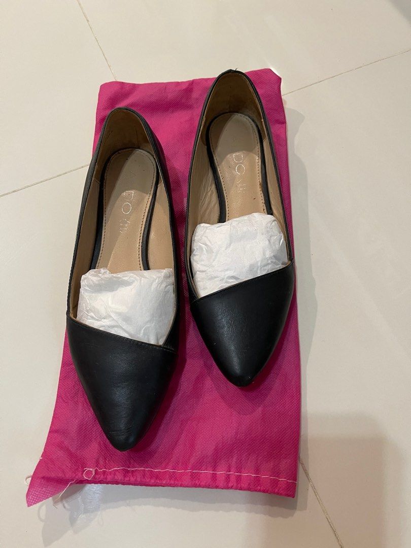 Aldo black classic flats Women s Fashion Footwear Flats on