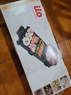 [almost unused] Ilo 2 in1 grill hotpot soup electric pan pot cooker