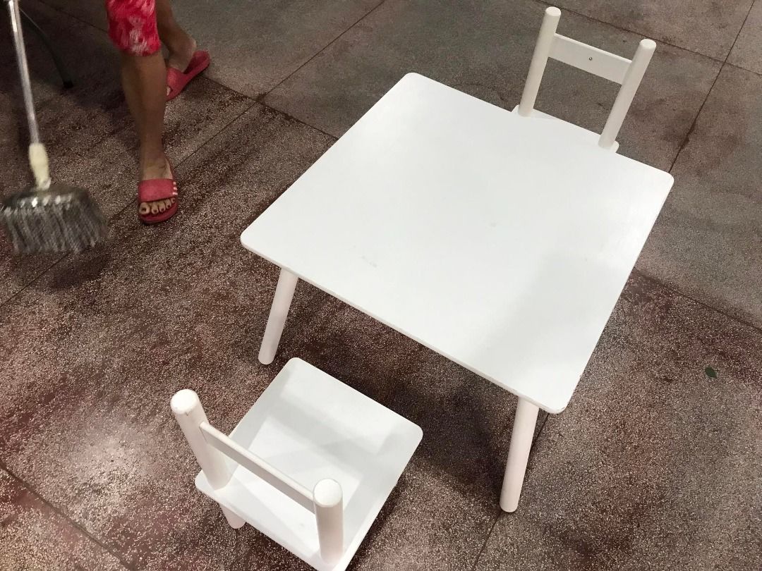 Kmart childs 2025 table and chairs