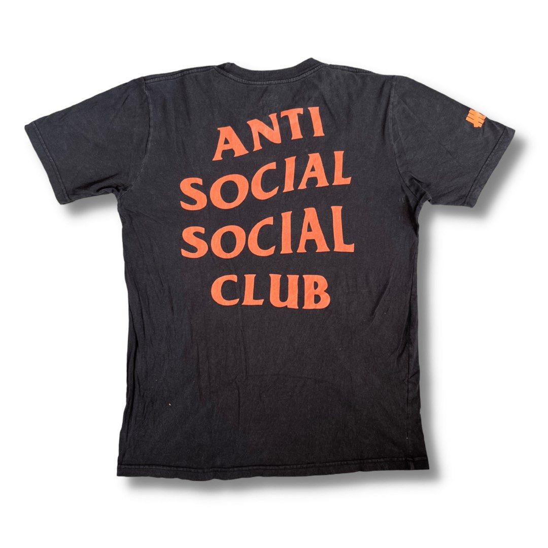 Anti Social Social Club Undefeated Paranoid Tee Shirt Men s