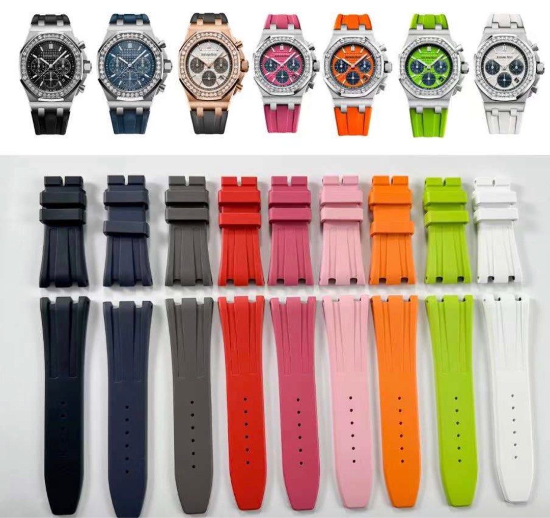 Rubber strap watches for ladies hot sale