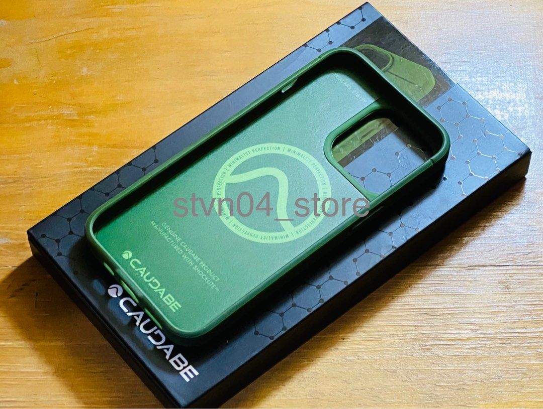 apple iphone 13 pro case merk caudabe original with magsafe, Telepon
