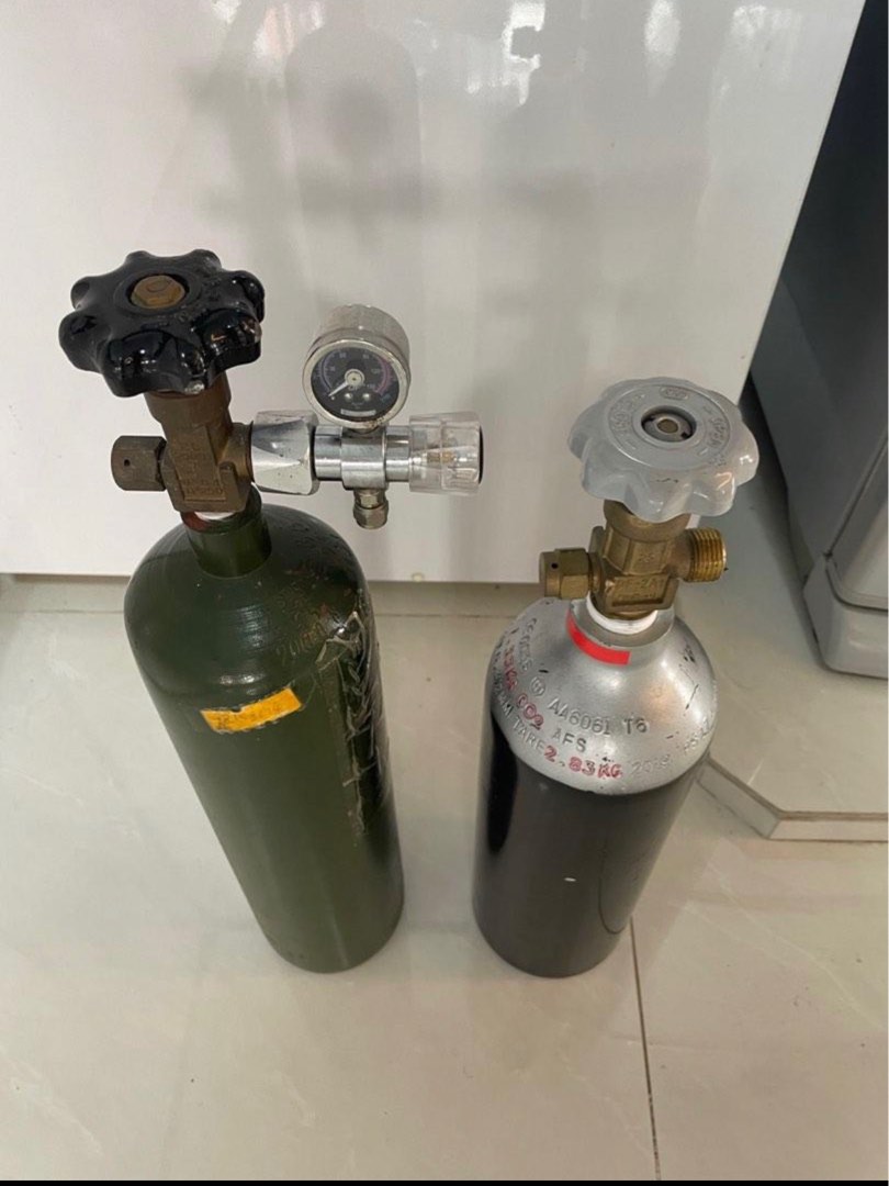 Aquarium CO2 tank, Pet Supplies, Homes & Other Pet Accessories on Carousell