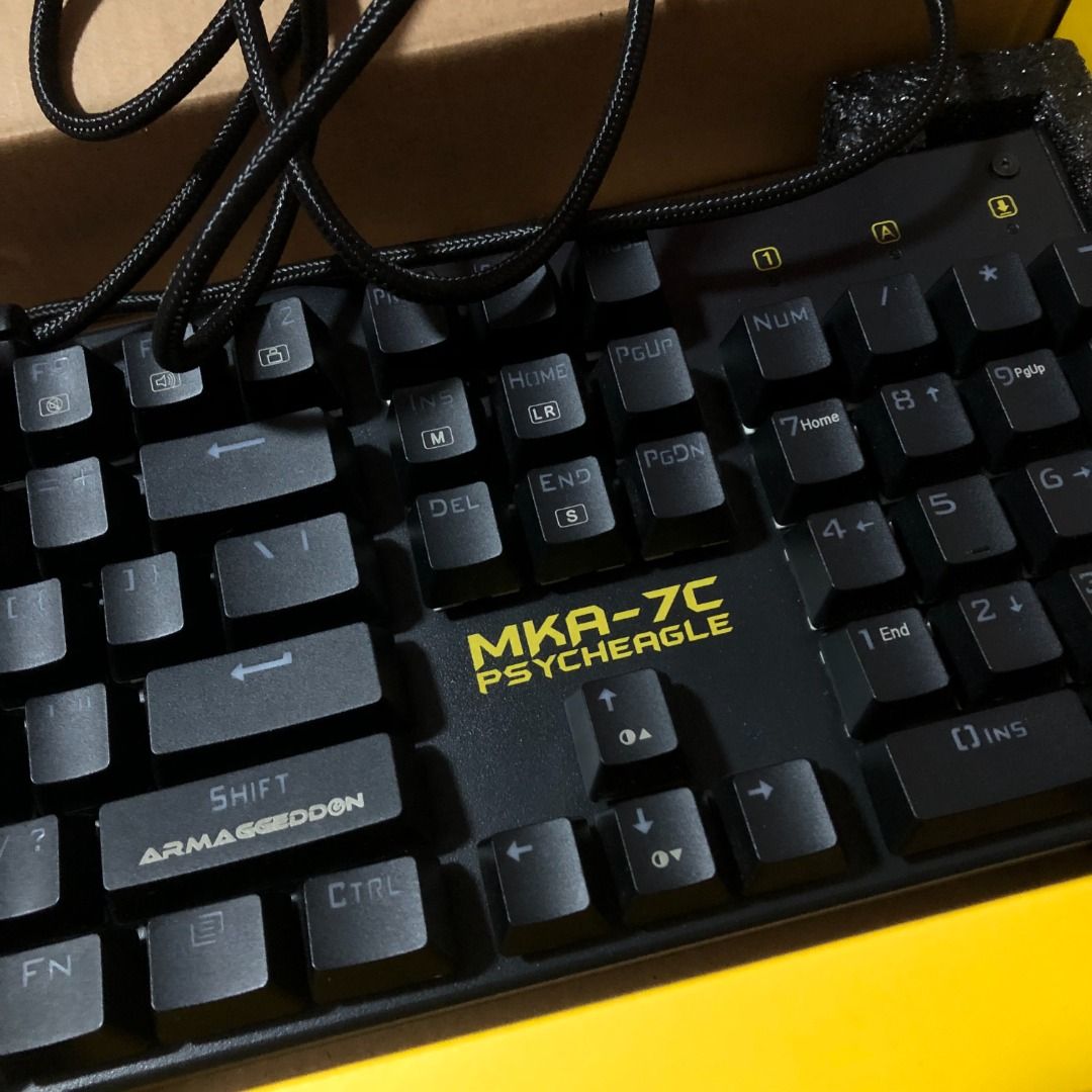 Armaggeddon MKA-7C Psycheagle Mechanical Keyboard, Computers & Tech ...