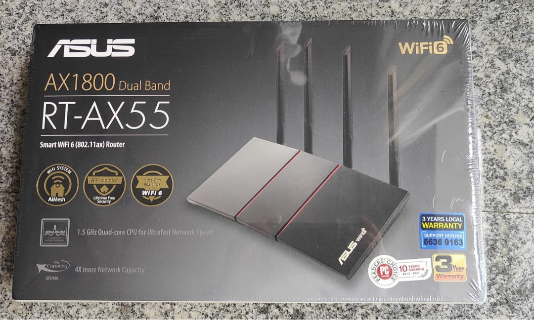 Asus RT-AX55 Router, Computers & Tech, Parts & Accessories, Networking ...