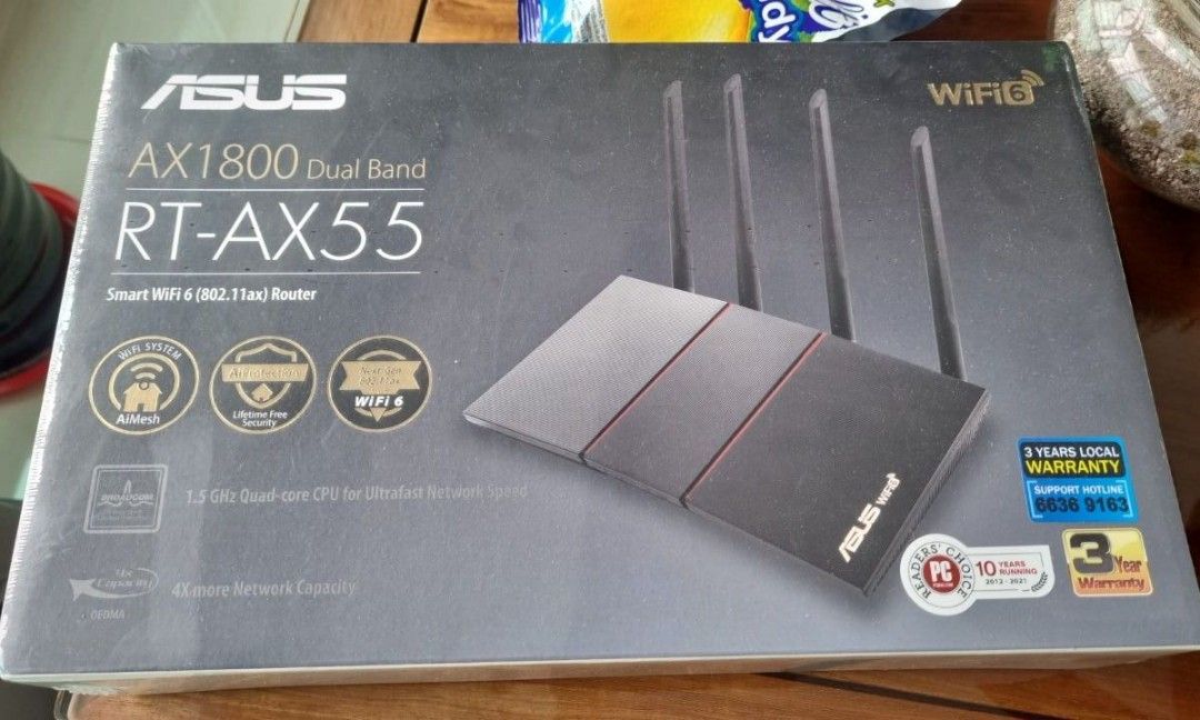Asus RT-AX55 Router, Computers & Tech, Office & Business Technology on ...