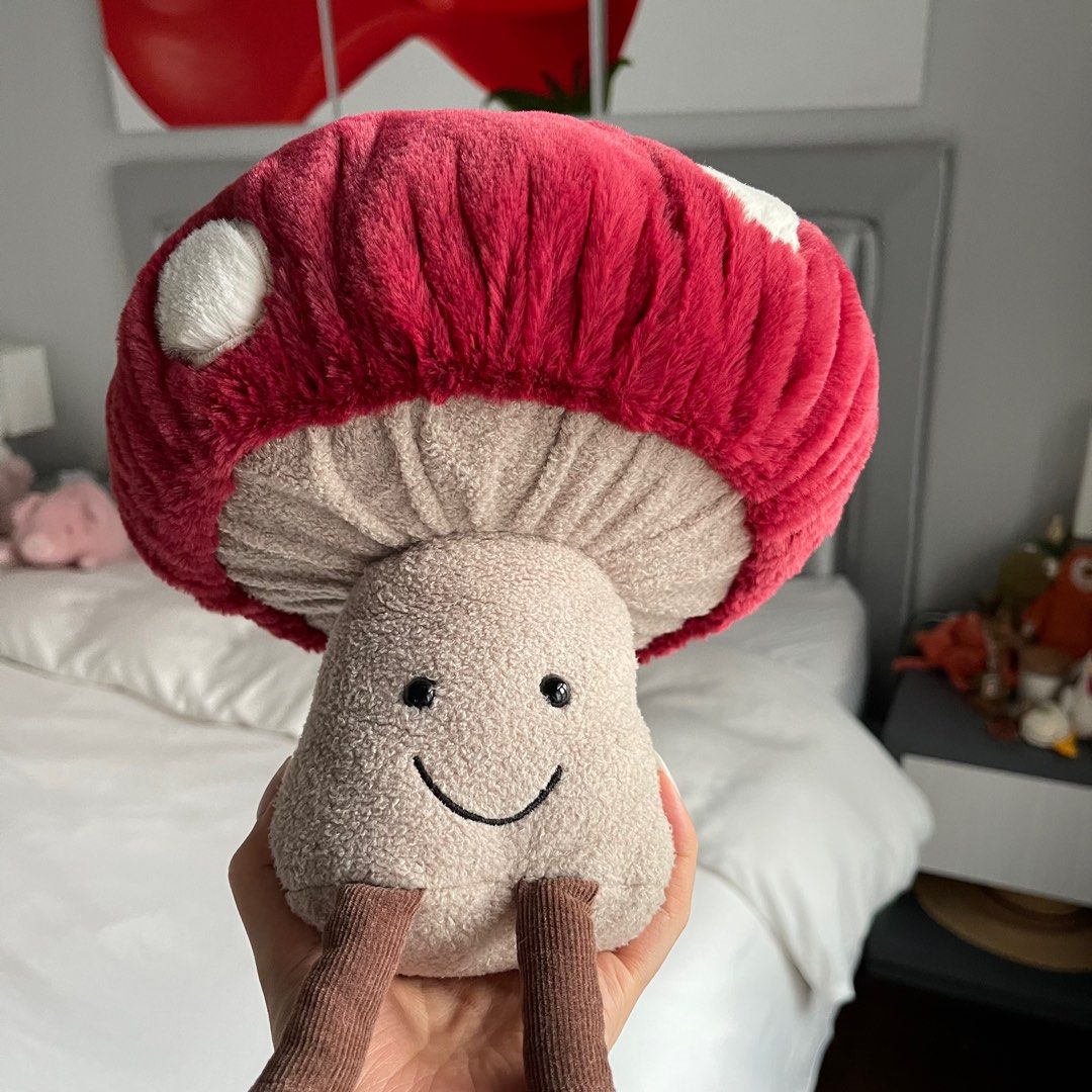 *RARE* Authentic Jellycat Amuseable Mushroom, Hobbies & Toys, Toys