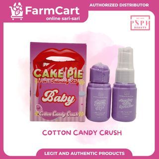 Authentic PSPH Cake Pie Baby Cotton Candy Crush 2-in-1 Intimacy Kit (Mist & Feminine Wash Set)