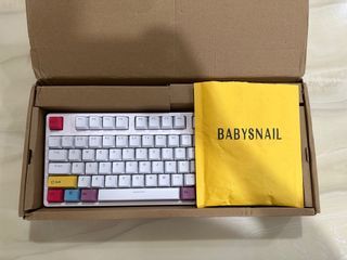 Baby snail BS-NK100 Hotswappable Custom Mechanical 80% Keyboard