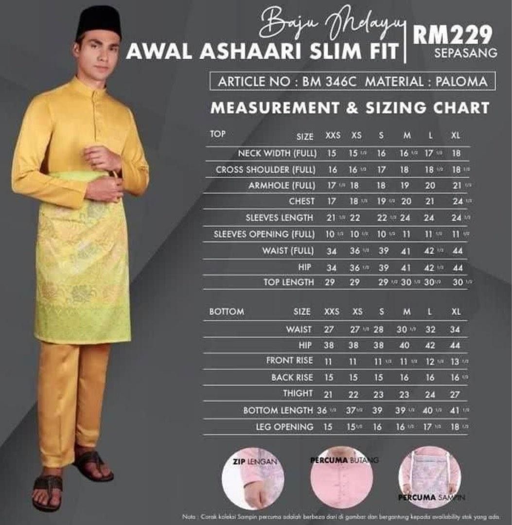 Baju melayu jakel slim fit 2025